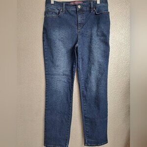 Gloria Vanderbilt Amanda High Rise Slim Jeans  Size  8 Short